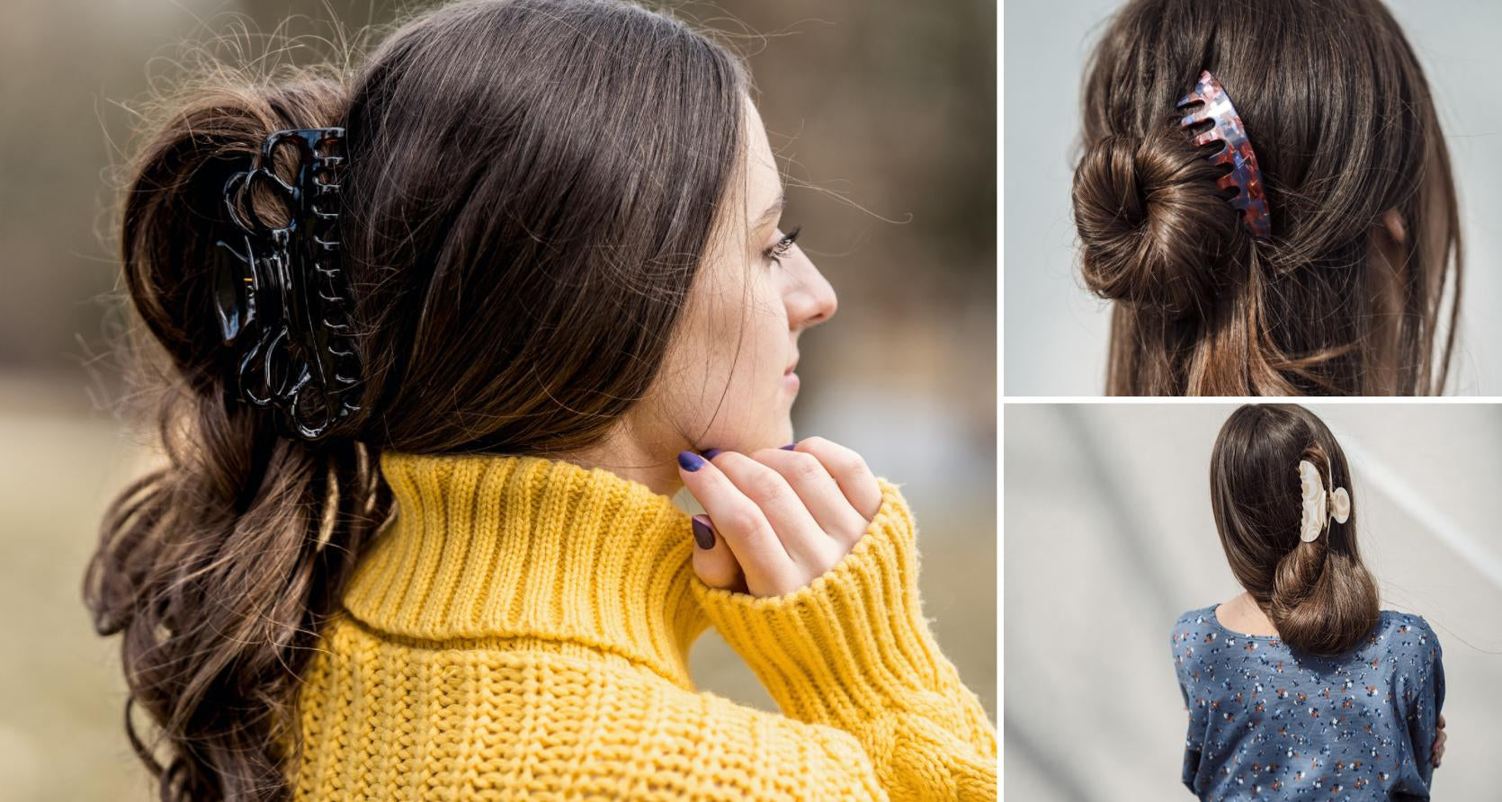 How to Style Long Thick Hair With Accessories - Tegen Accessories