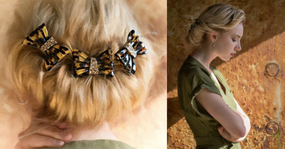 New look, new photos, new French hair accessories! | Tegen Accessories