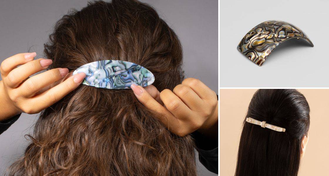 Types of barrettes: a guide to French, bow and stick barrettes from TEGEN