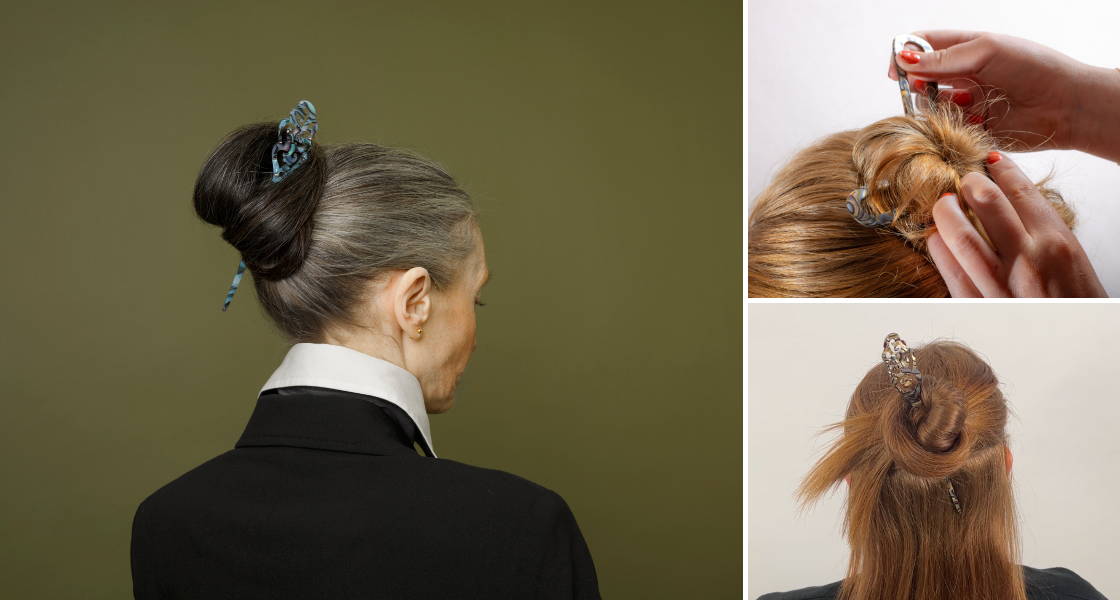 Hair pins making a comeback, by TEGEN