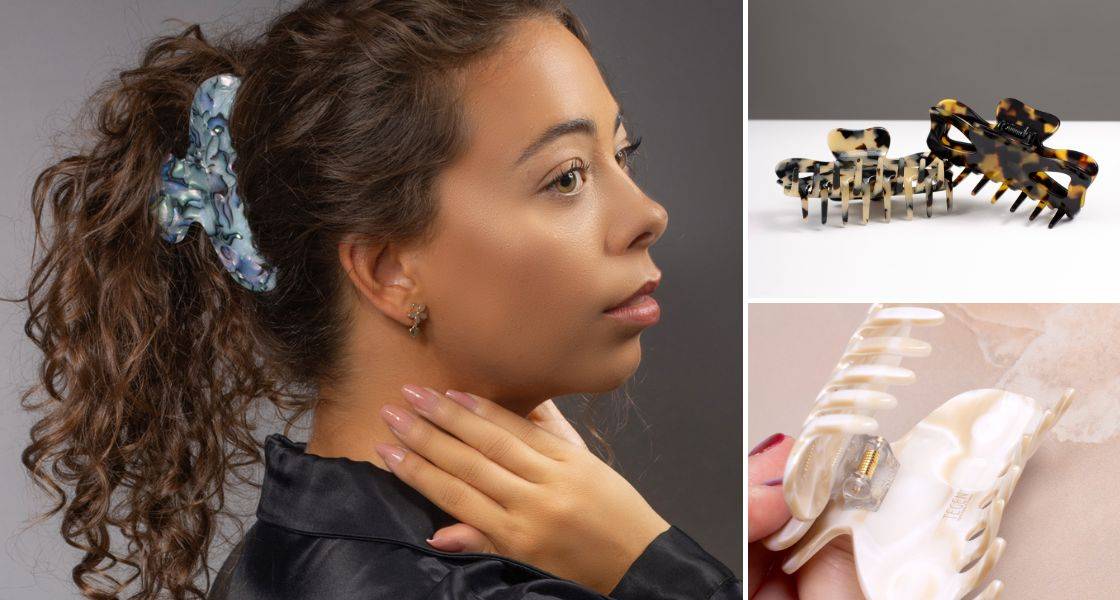 DIY hairstyles with hair clips, by TEGEN