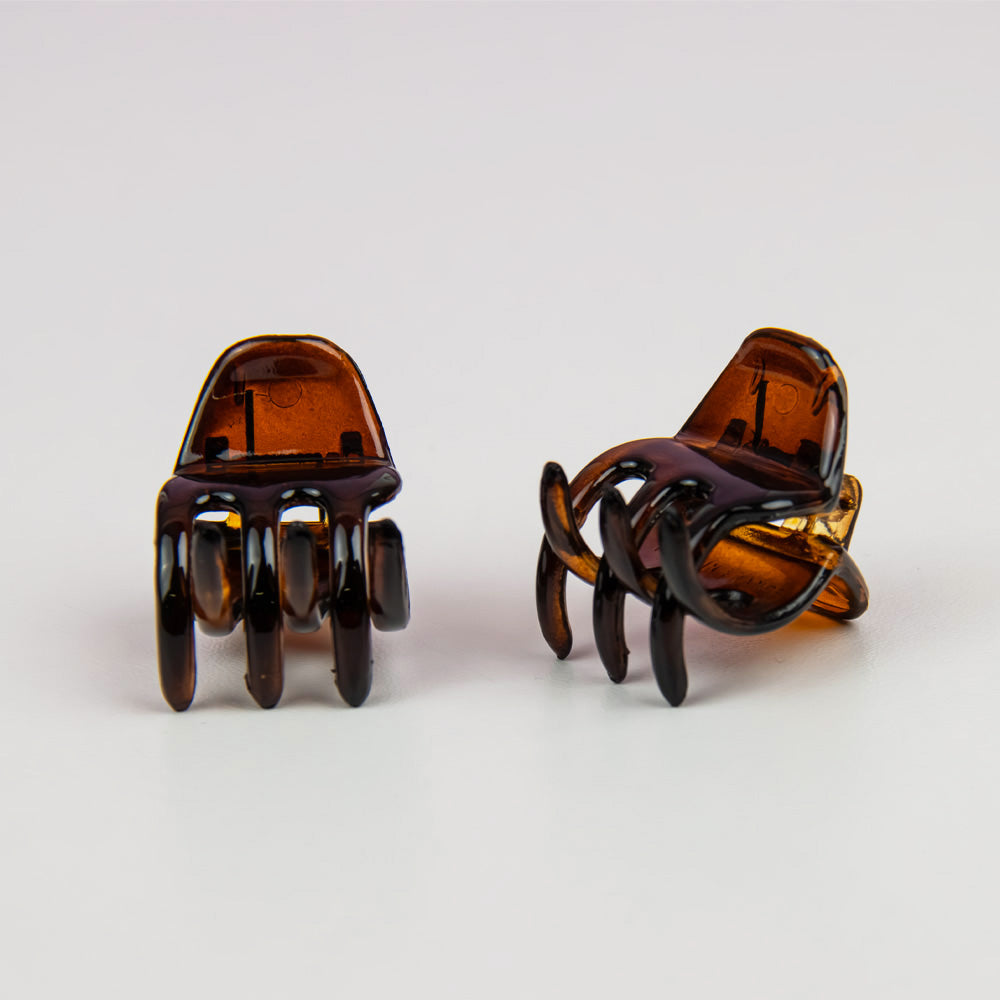 2x Mini Hair Claw Clips Essentials French Hair Accessories at Tegen Accessories