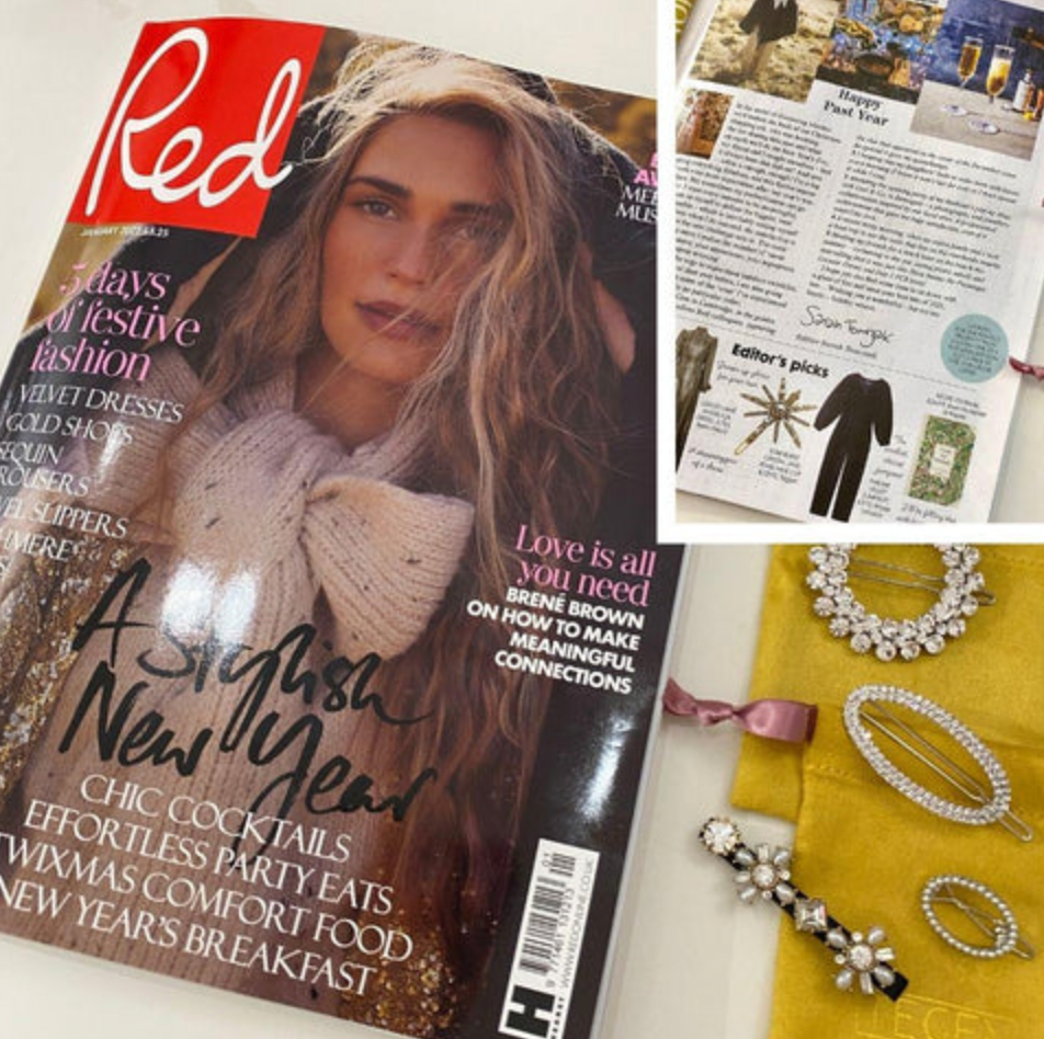 Tegen Accessories Featured in Red Magazine
