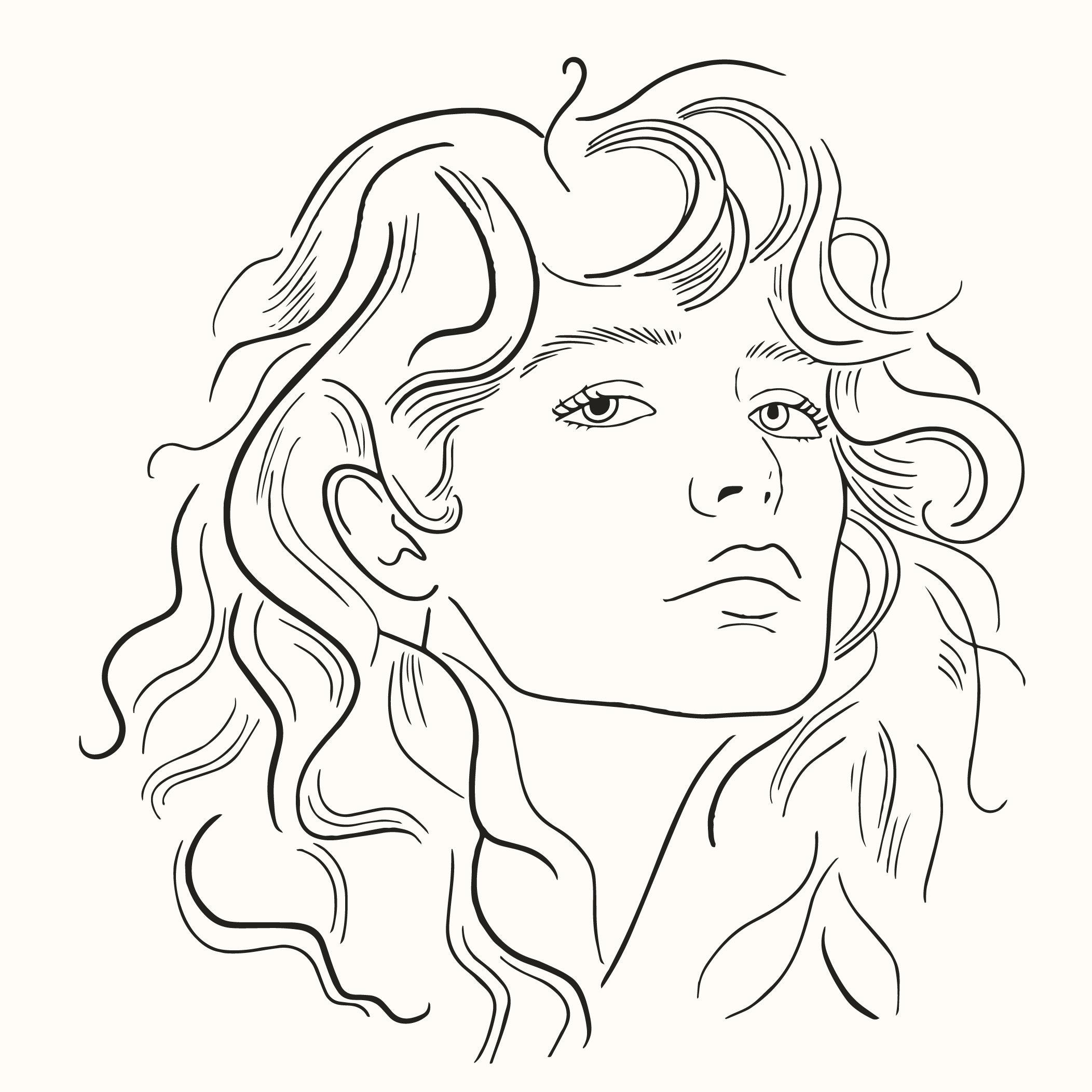 curly hair type