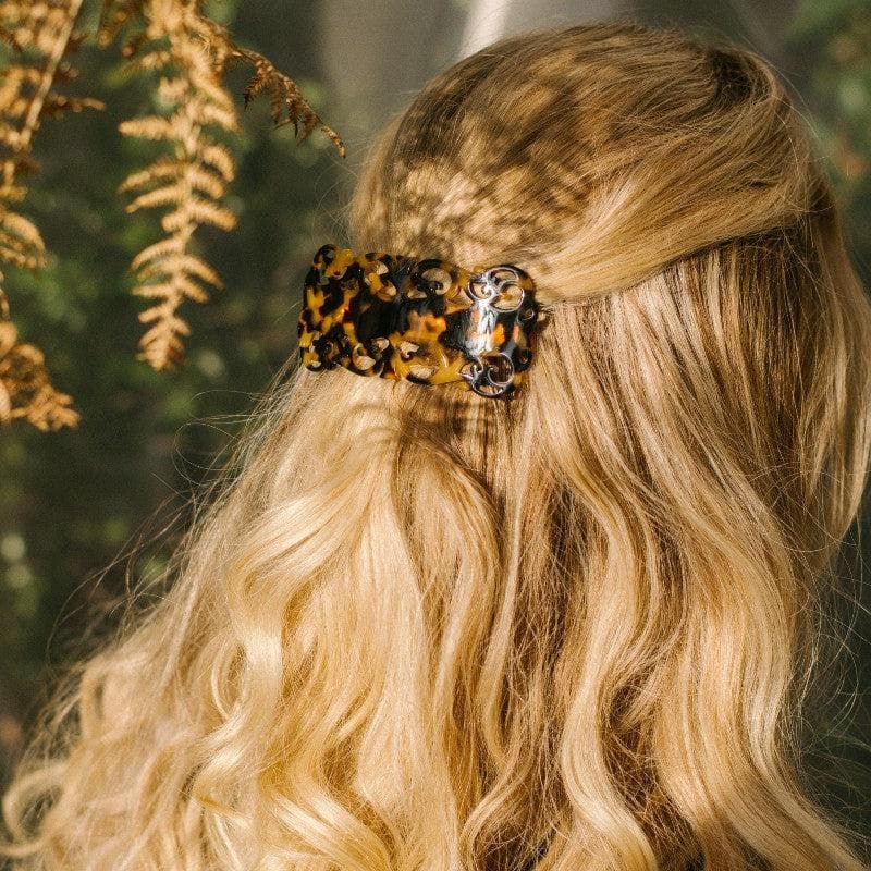 Filigree Barrette Clip Handmade French Hair Accessories at Tegen Accessories |Dark Tokio