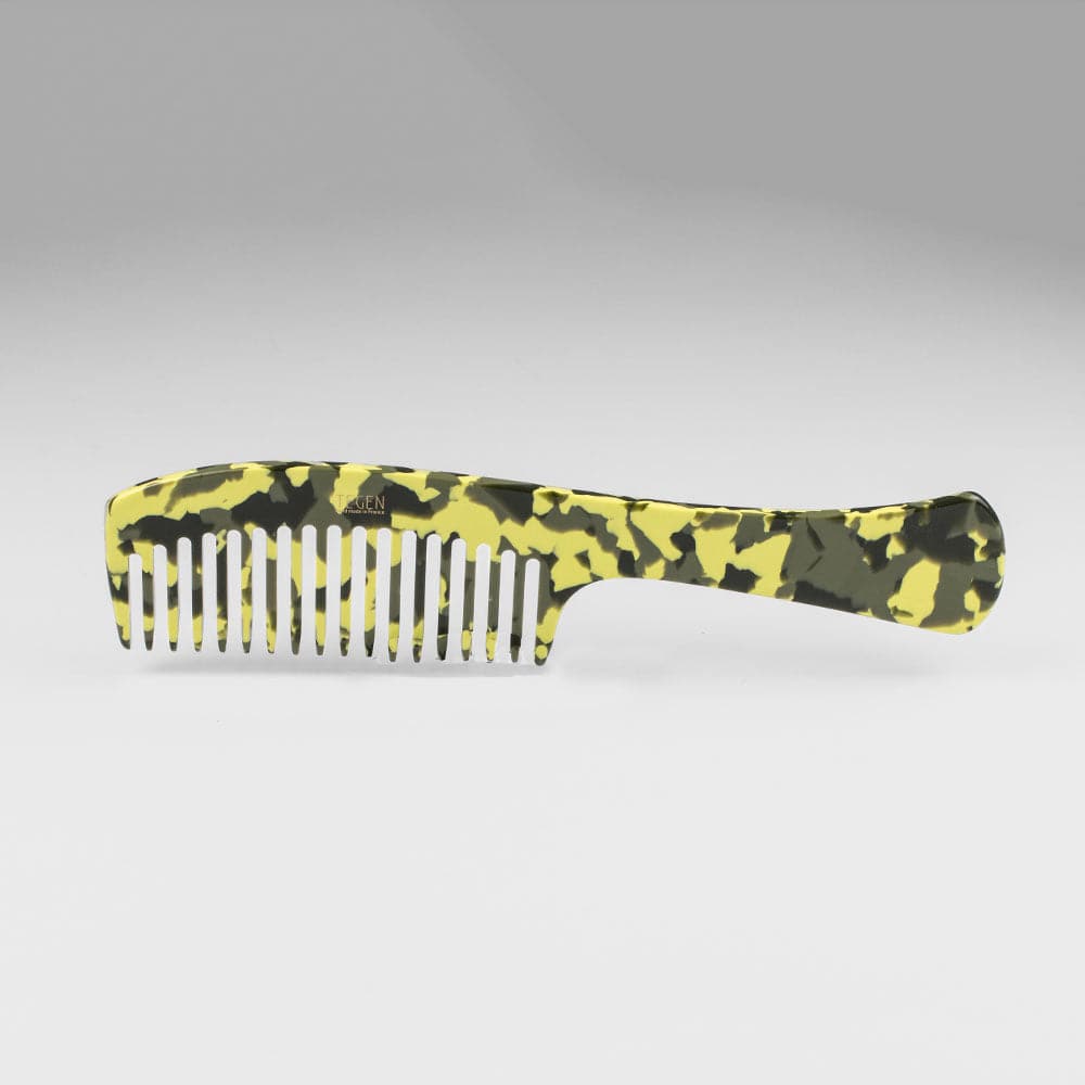 Large Handled Comb in 19cm Colour 5 Handmade French Hair Accessories at Tegen Accessories