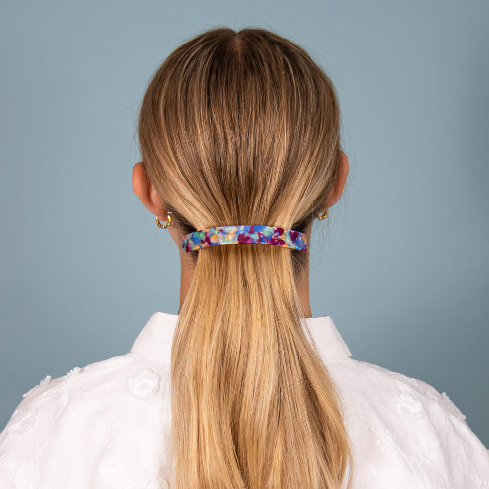Limited Edition Narrow Arched Barrette Clip Handmade French Hair Accessories at Tegen Accessories