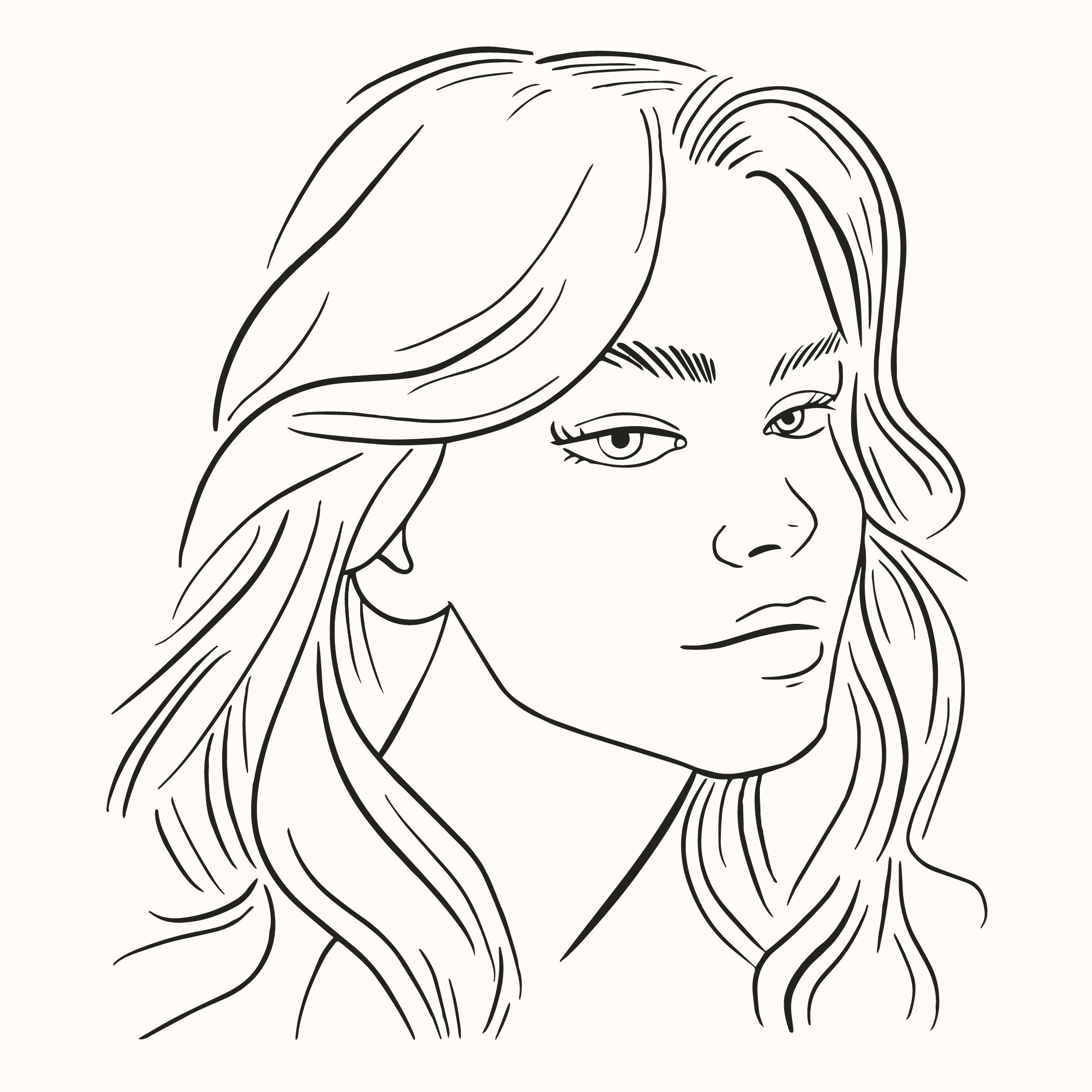 long hair type