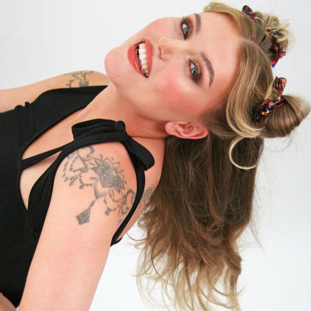Medium Bow French Hairpin in Handmade French Hair Accessories at Tegen Accessories