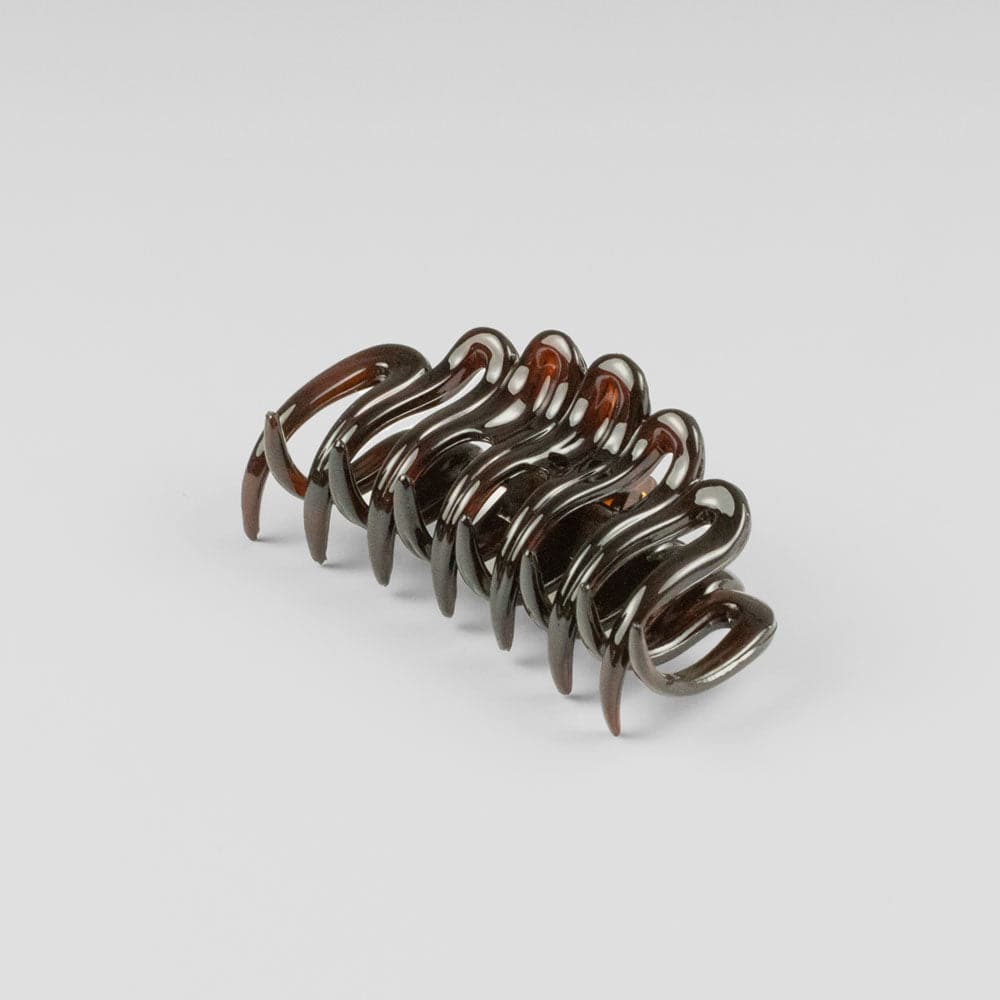 Mini Jurassic Hair Claw Clip in Tortoiseshell French Hair Accessories at Tegen Accessories