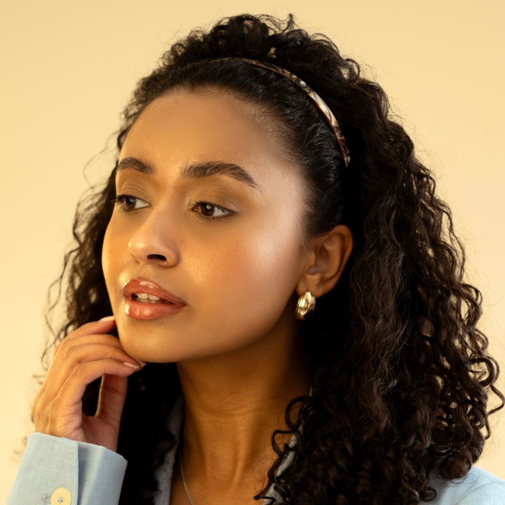 Narrow Headband Handmade French Hair Accessories at Tegen Accessories