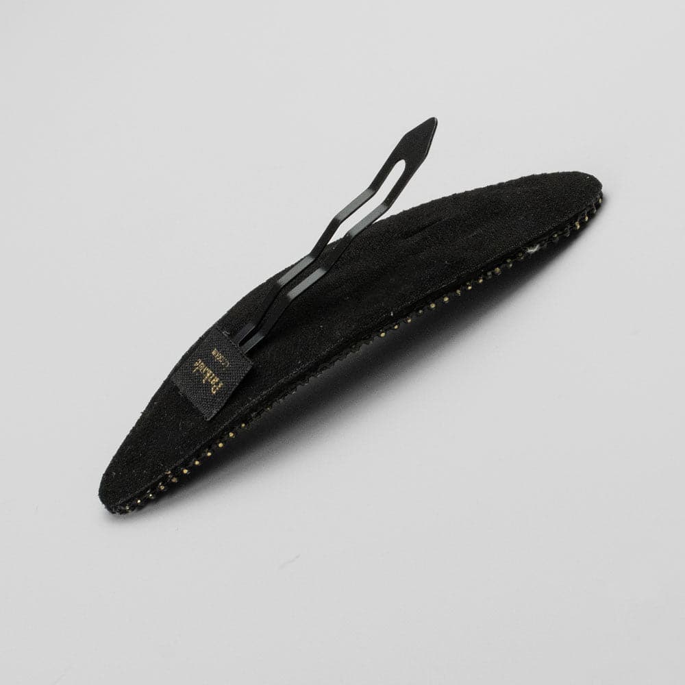 Oval Crystal Sparkle Snap Clip Crystal in at Tegen Accessories