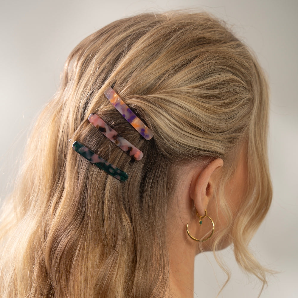 Limited Edition Pick & Mix Narrow Hair Clips at Tegen Accessories