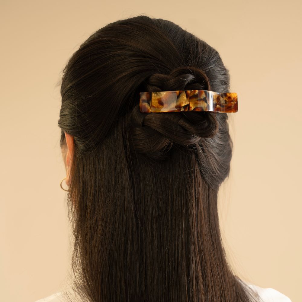 Amber Pelican Clip in Handmade at Tegen Accessories