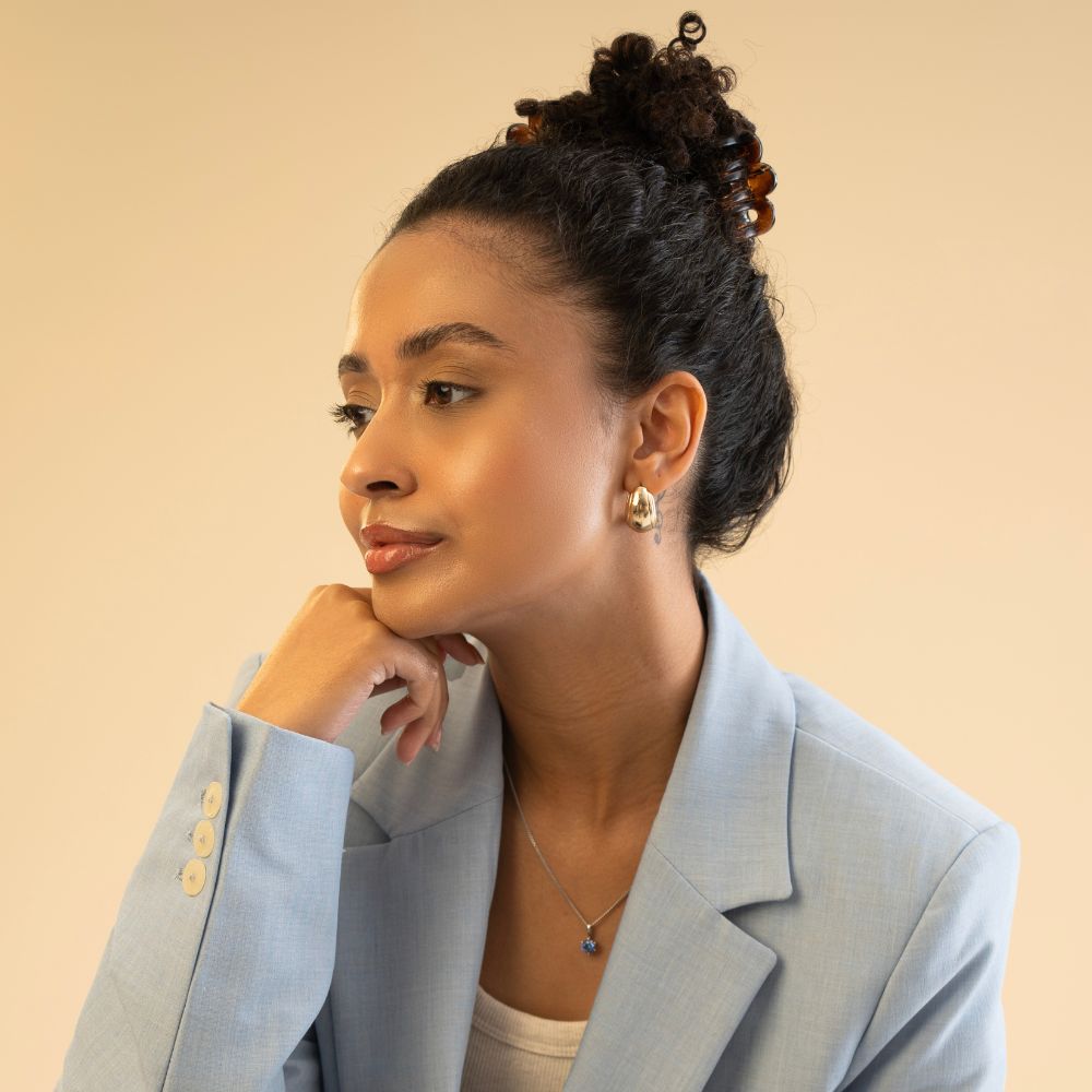 Small Jurassic Hair Claw Clip French Hair Accessories at Tegen Accessories |Tortoiseshell