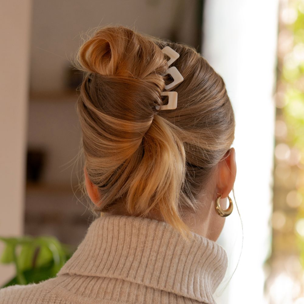 Small Square French Hairpin at Tegen Accessories