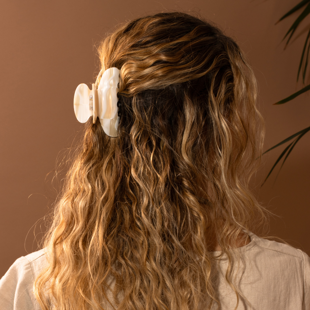 Medium Hair Claw Clip Handmade French Hair Accessories at Tegen Accessories