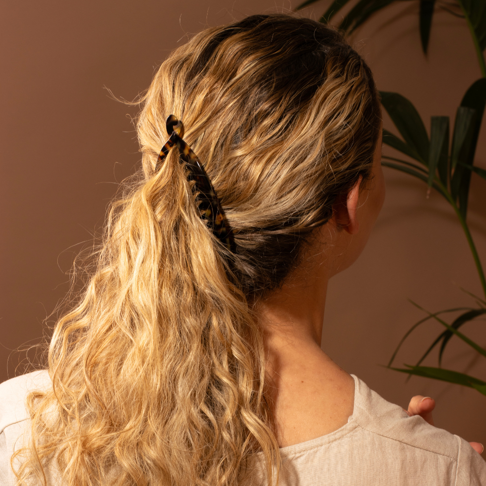 Thick Hair Banana Clip Handmade French Hair Accessories at Tegen Accessories