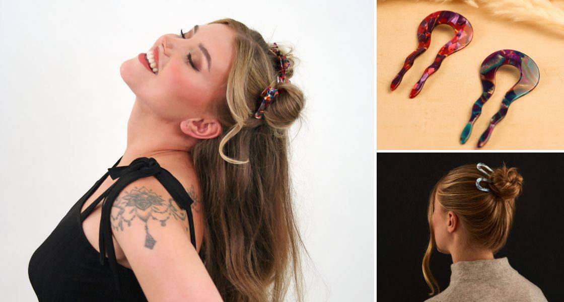 No.1 hair pin guide for all hair types, by TEGEN