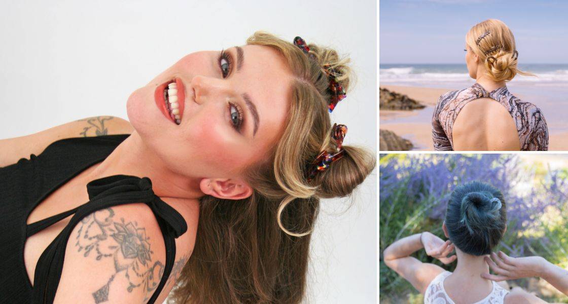 How to use chignon pins, by TEGEN