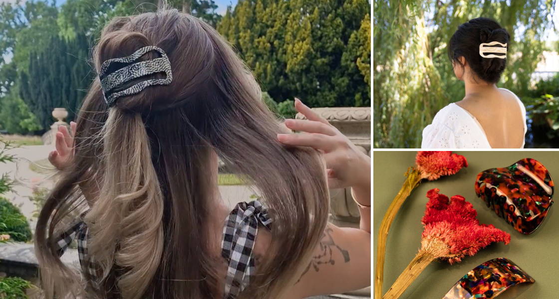 Barrettes and hair clips: what are the differences, by TEGEN