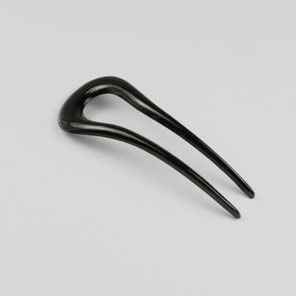 10cm French hairpin in Black French Hair Accessories at Tegen Accessories