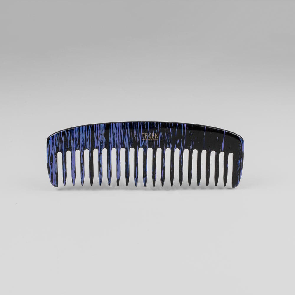 12cm French Narrow Comb in 12cm Colour 3 Handmade French Hair Accessories at Tegen Accessories