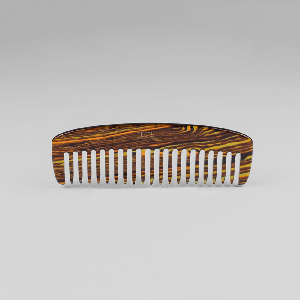 12cm French Narrow Comb in 12cm Colour 4 Handmade French Hair Accessories at Tegen Accessories