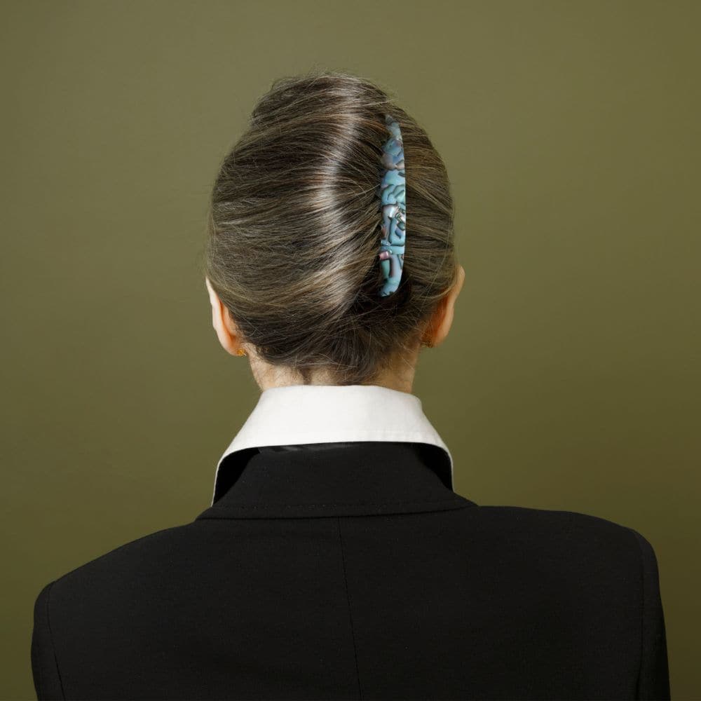 12cm French Pleat Comb Handmade French Hair Accessories at Tegen Accessories |Opal