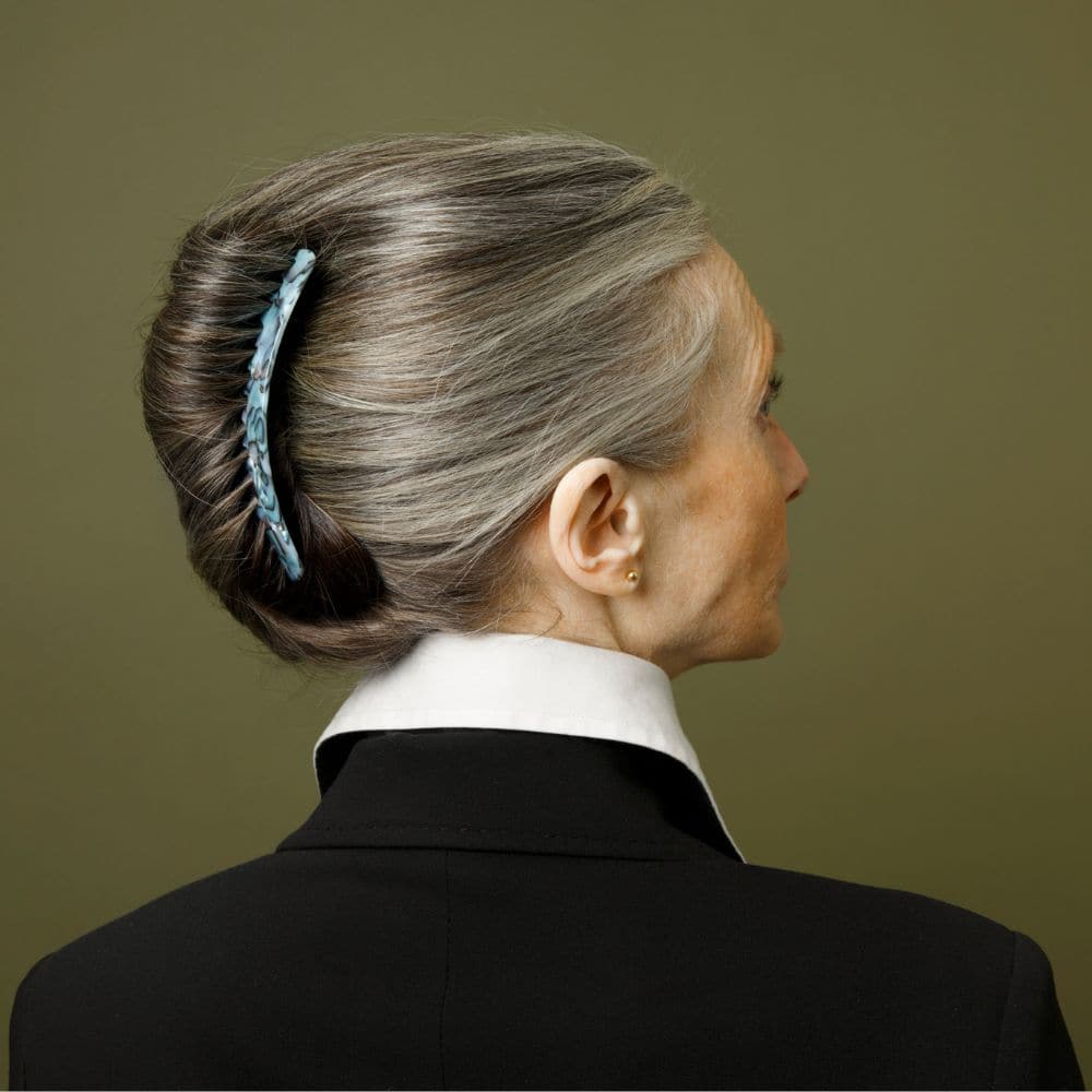 12cm French Pleat Comb in Handmade French Hair Accessories at Tegen Accessories |Opal