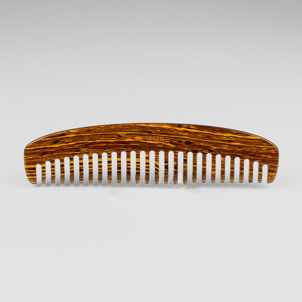 15cm French Narrow Comb in 15cm Colour 3 Handmade French Hair Accessories at Tegen Accessories