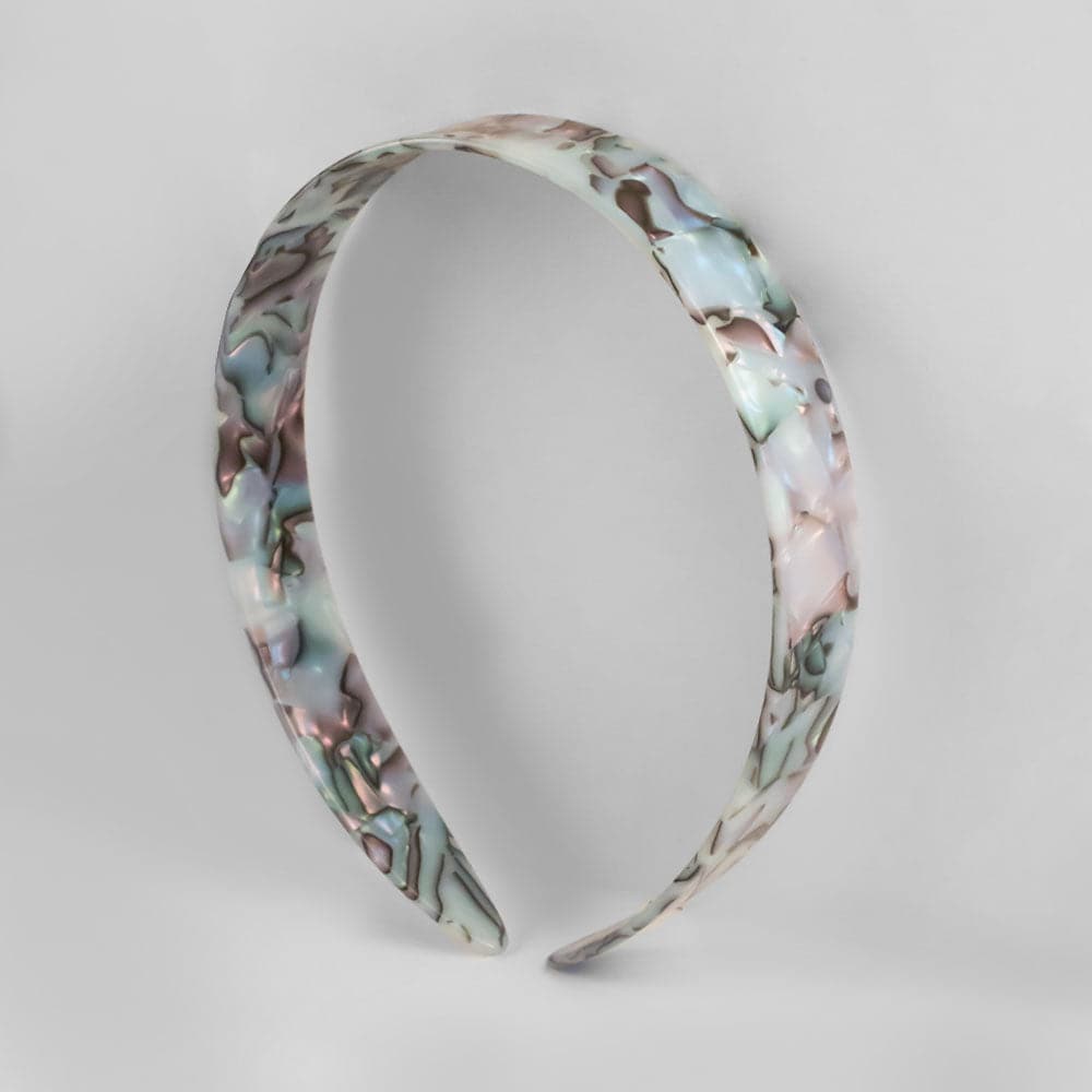 20mm Headband in 2cm Opal Handmade French Hair Accessories at Tegen Accessories