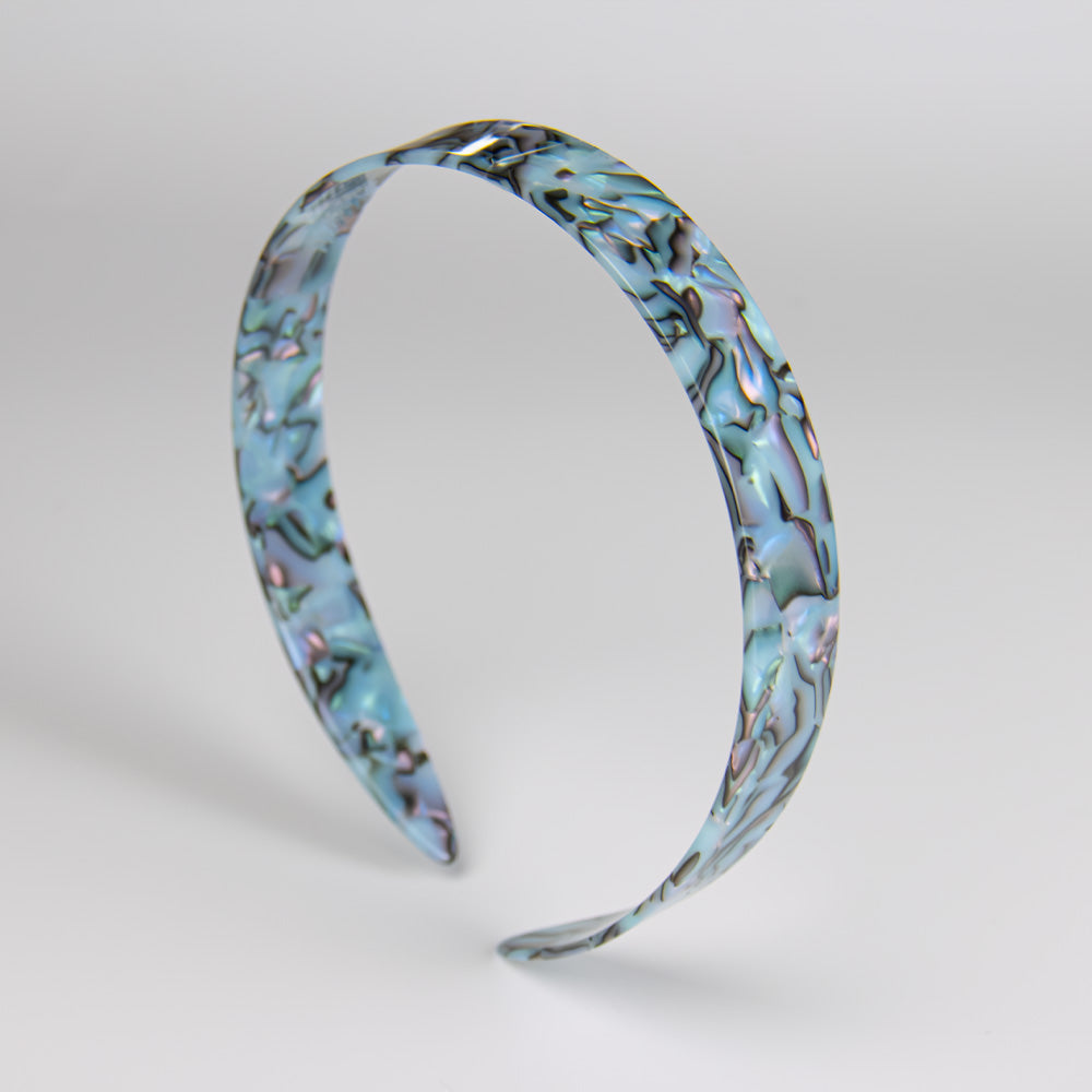 20mm Headband in 2cm Opal Handmade French Hair Accessories at Tegen Accessories