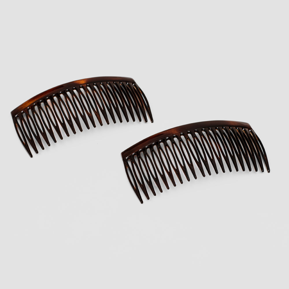 2x Large French Side Combs in Essentials at Tegen Accessories