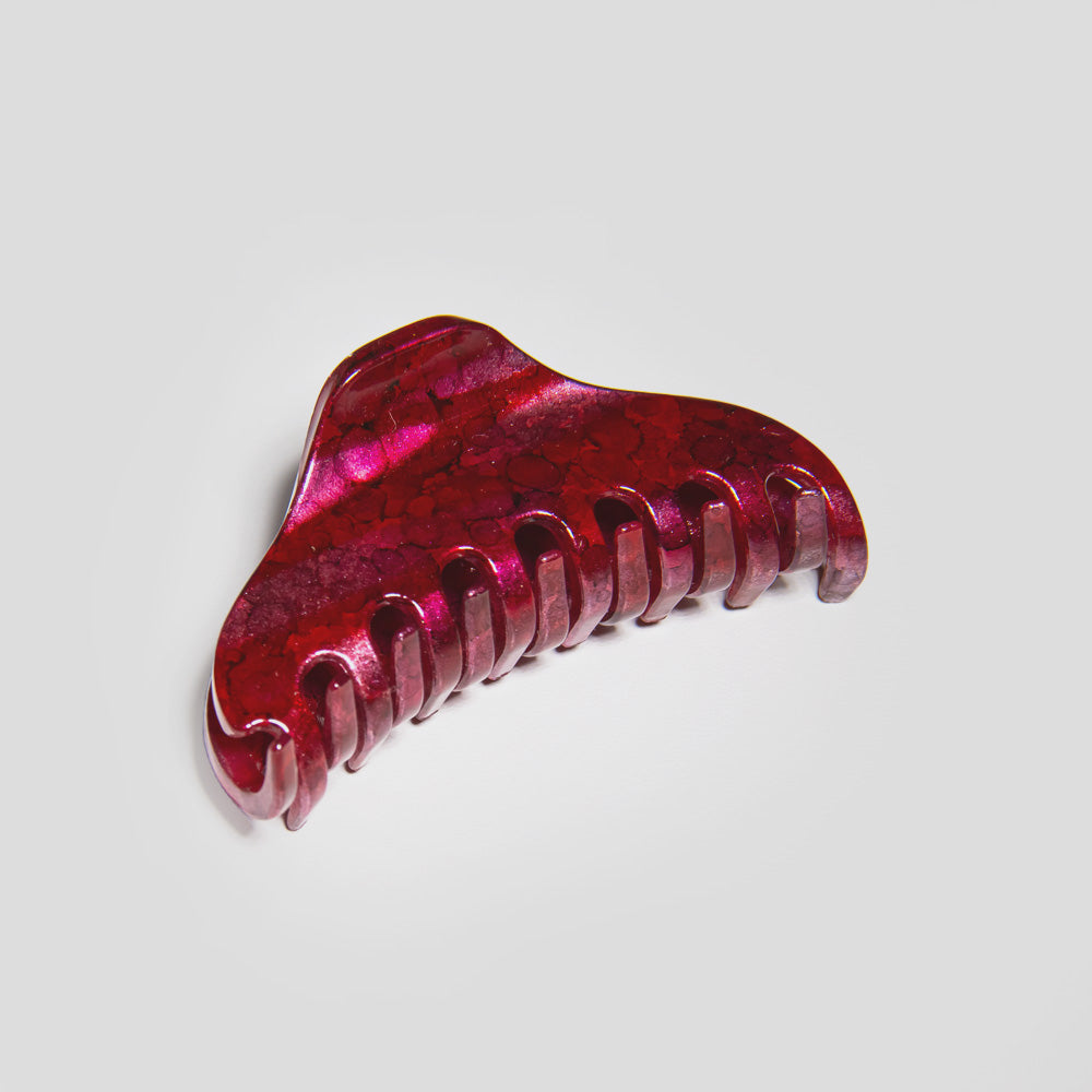 Pinza de pelo grande en forma de D