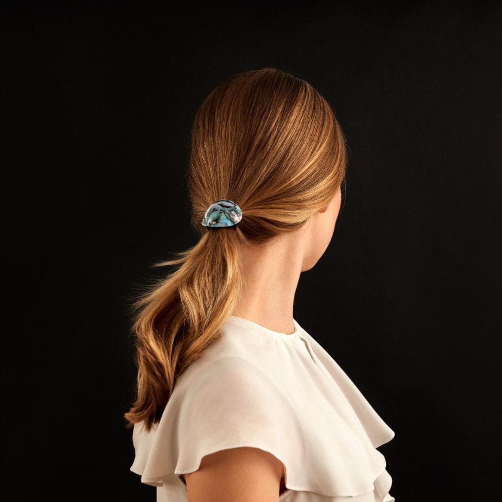 Handmade Ponytailer Handmade French Hair Accessories at Tegen Accessories |Opal