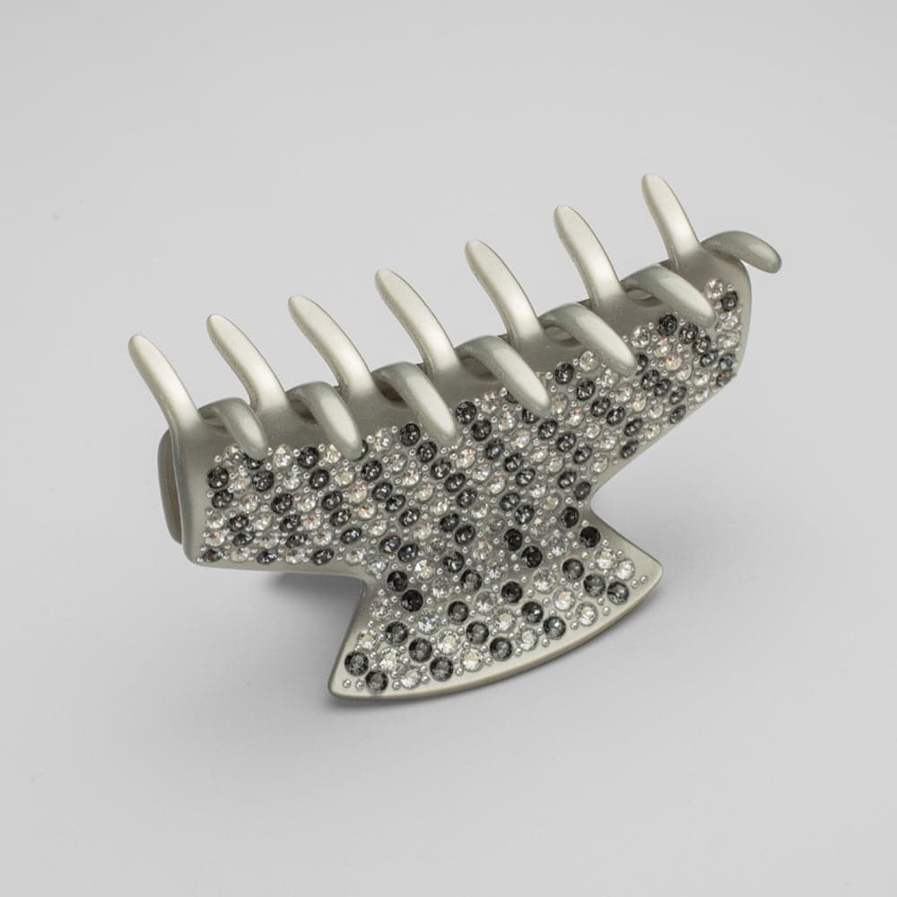 Limited Edition Handmade Swarovski Crystal Medium Hair Claw in 8.5cm at Tegen Accessories
