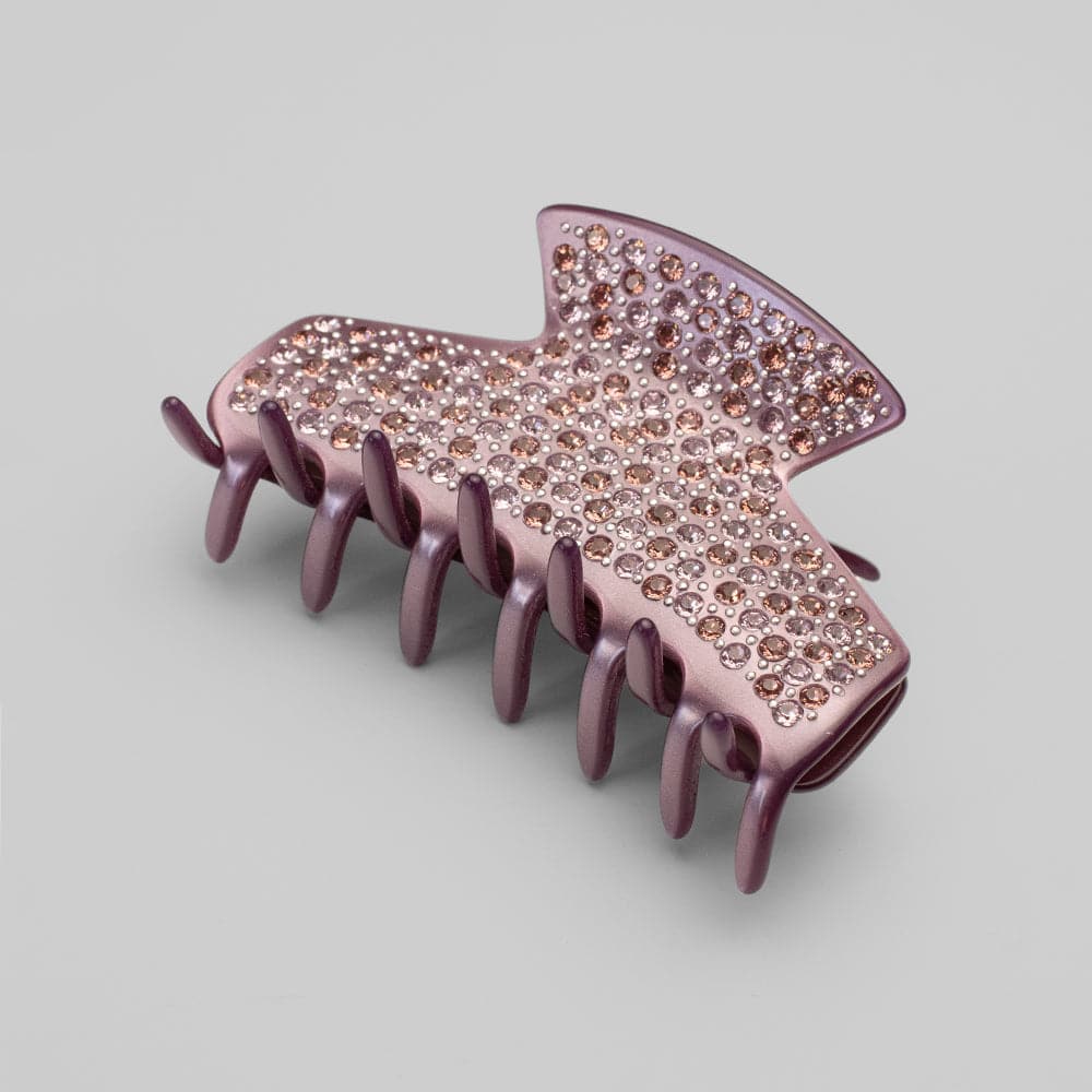 Limited Edition Handmade Swarovski Crystal Medium Hair Claw in 8.5cm at Tegen Accessories