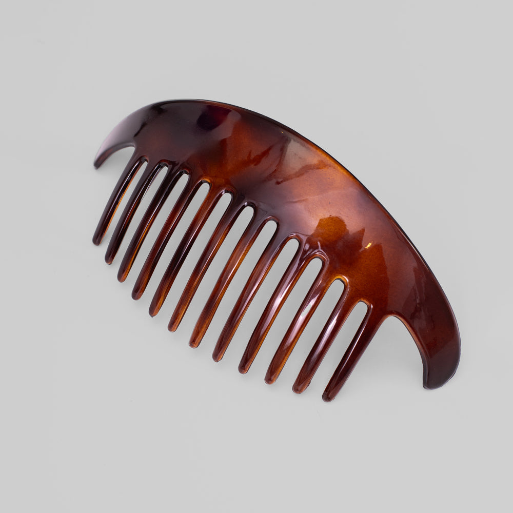 Large French Pleat Comb 17cm x 7cm Tortoiseshell Essentials French Hair Accessories at Tegen Accessories