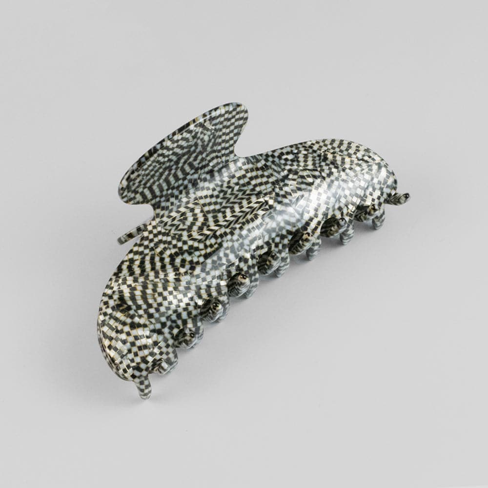 Large Hair Claw Clip in 11cm Prada Style Handmade French Hair Accessories at Tegen Accessories