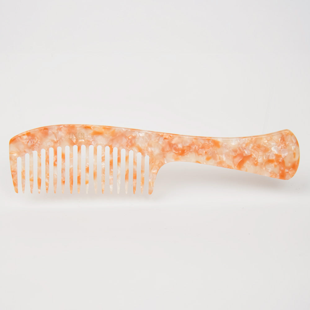 Large Handled Comb 19cm LH Colour 3 Handmade French Hair Accessories at Tegen Accessories