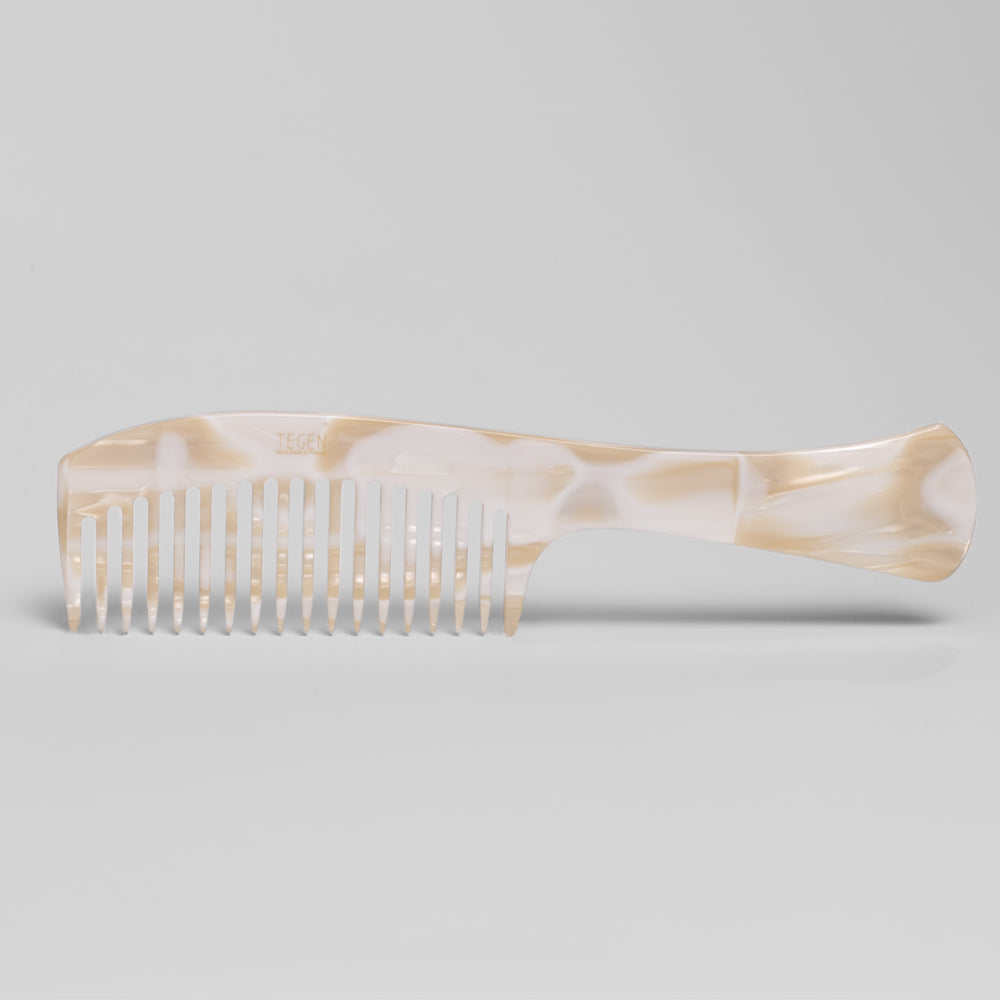 Large Handled Comb in 19cm Colour 7 Handmade French Hair Accessories at Tegen Accessories