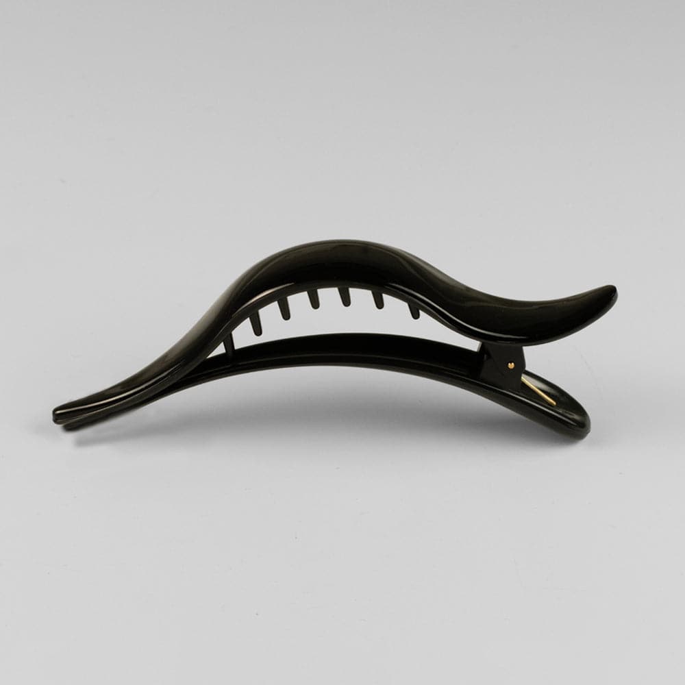Large Pelican Clip in Black Essentials French Hair Accessories at Tegen Accessories