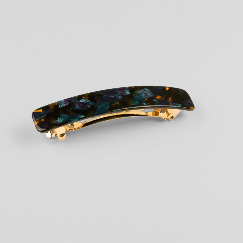 Limited Edition Handmade Small Barrette Clip 9cm Marine Fossil Handmade French Hair Accessories at Tegen Accessories