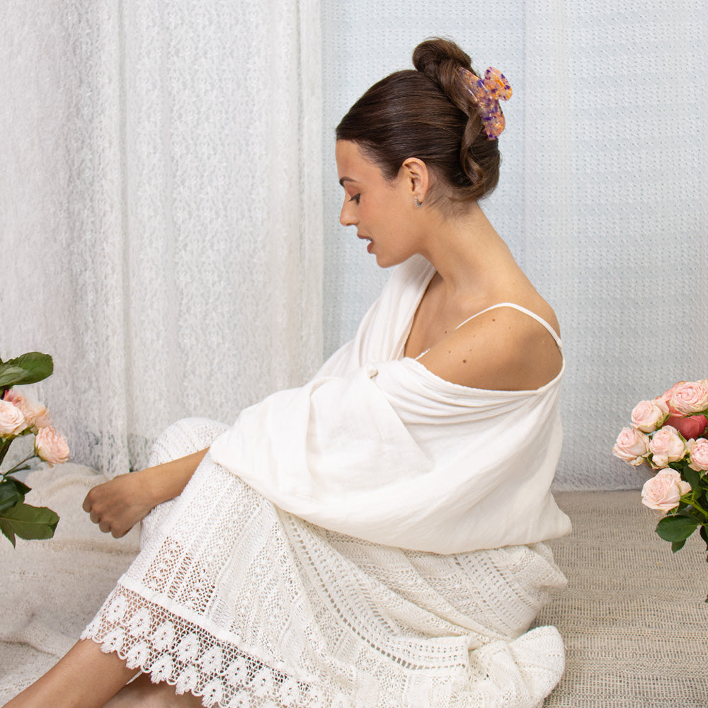 Limited Edition Large Hair Claw Clip Handmade French Hair Accessories at Tegen Accessories