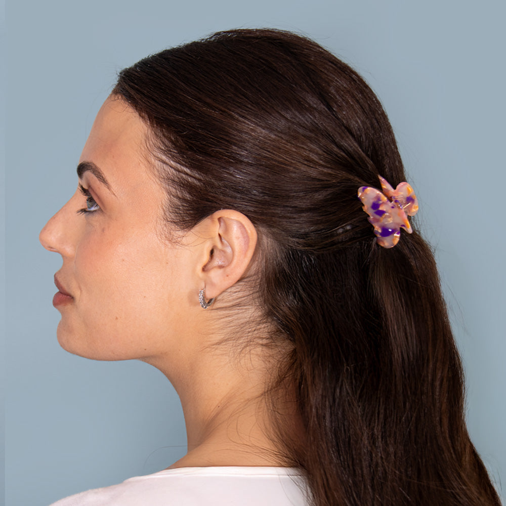Limited Edition Mini Hair Claw Clip Handmade French Hair Accessories at Tegen Accessories