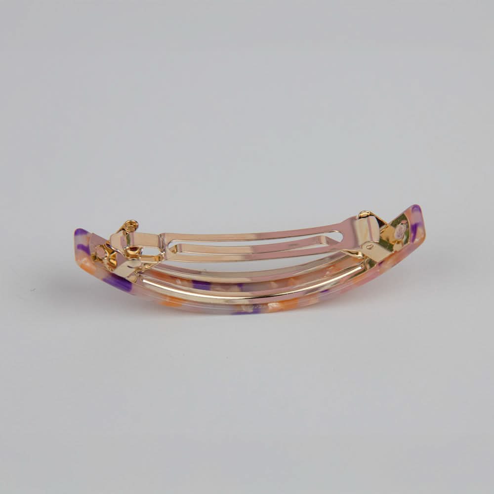 Limited Edition Narrow Arched Barrette Clip Handmade French Hair Accessories at Tegen Accessories
