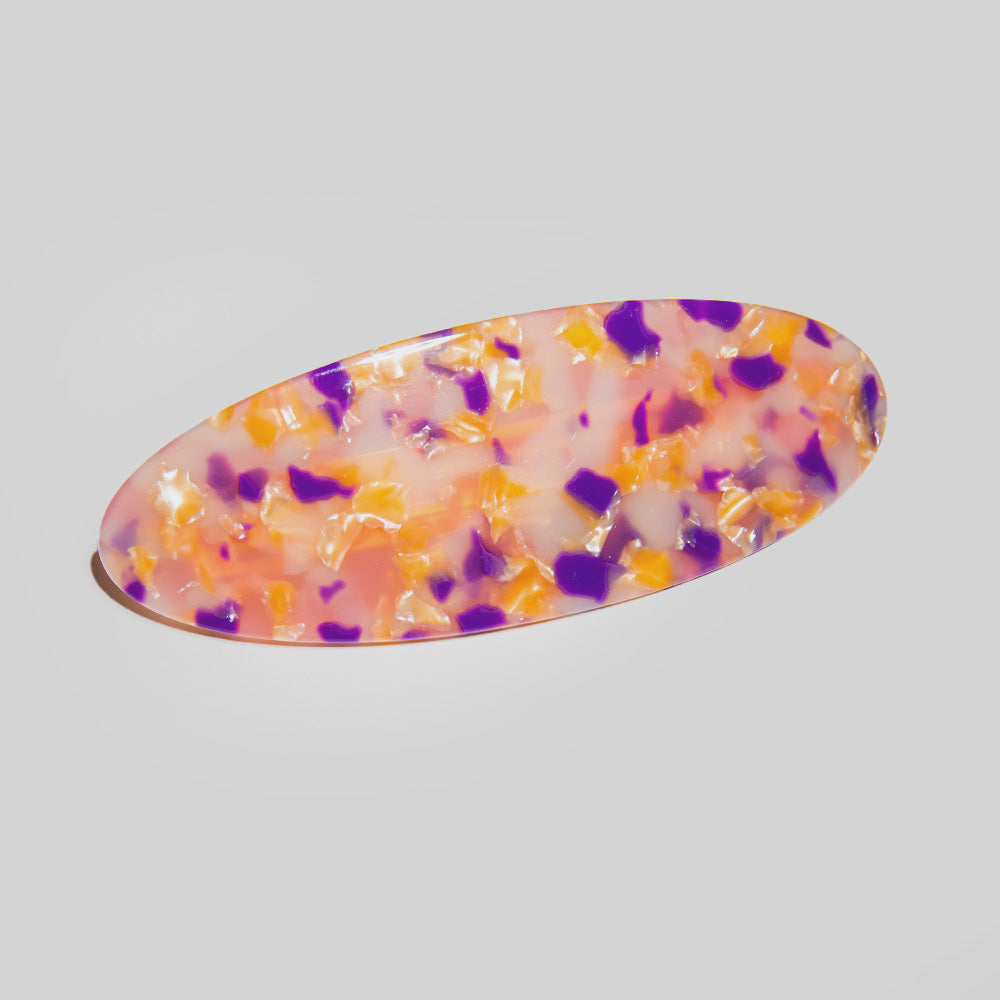 Limited Edition Oval Barrette Hair Clip Handmade French Hair Accessories at Tegen Accessories