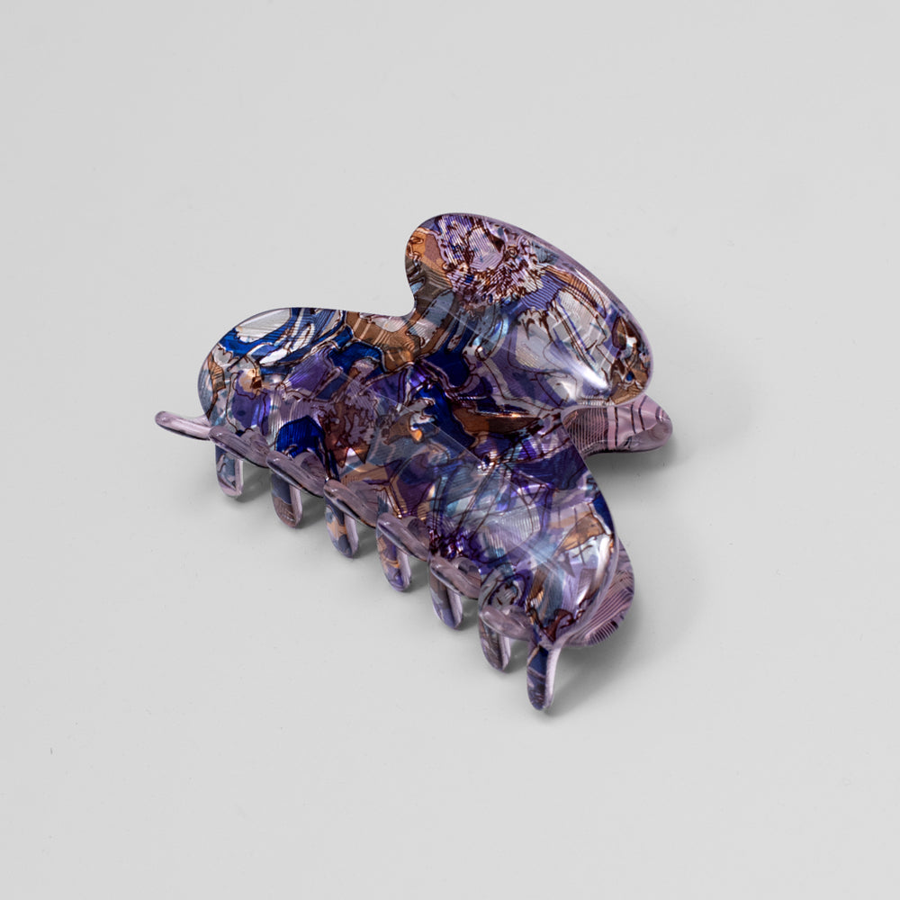Limited Edition Small Hair Claw Clip Bluebell Handmade French Hair Accessories at Tegen Accessories