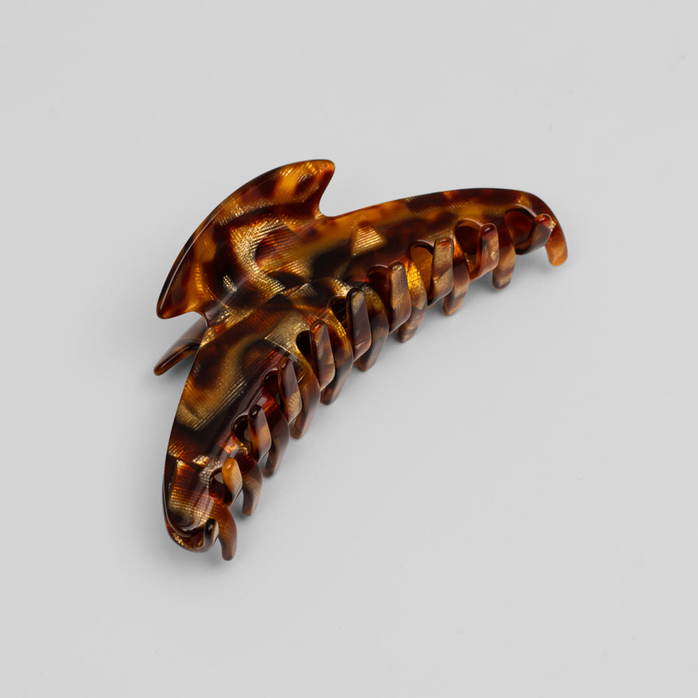 Large Toffee Claw Clip with Extra Grip in Handmade at Tegen Accessories